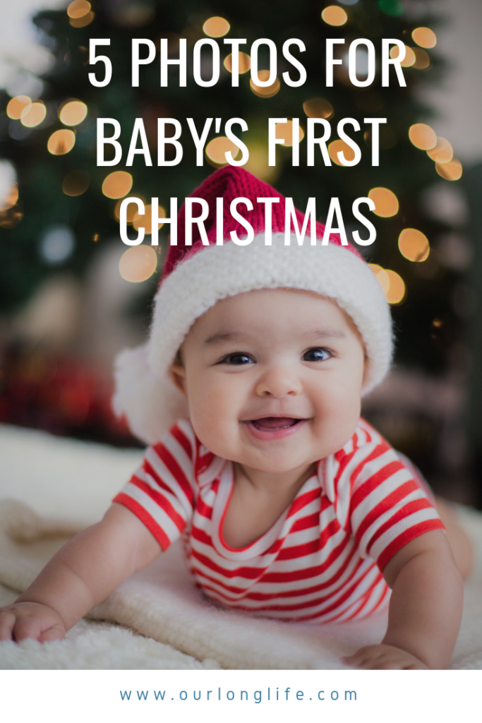 Holiday Photo Ideas of Baby's First Christmas