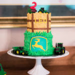 John Deere Tractor themed 2nd Birthday Party for a boy