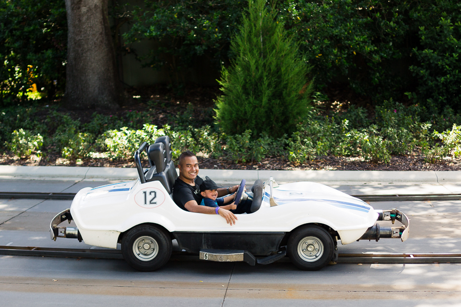 Walt Disney World with a Toddler Family Photo Locations for Great Family Photos at Magic Kingdom