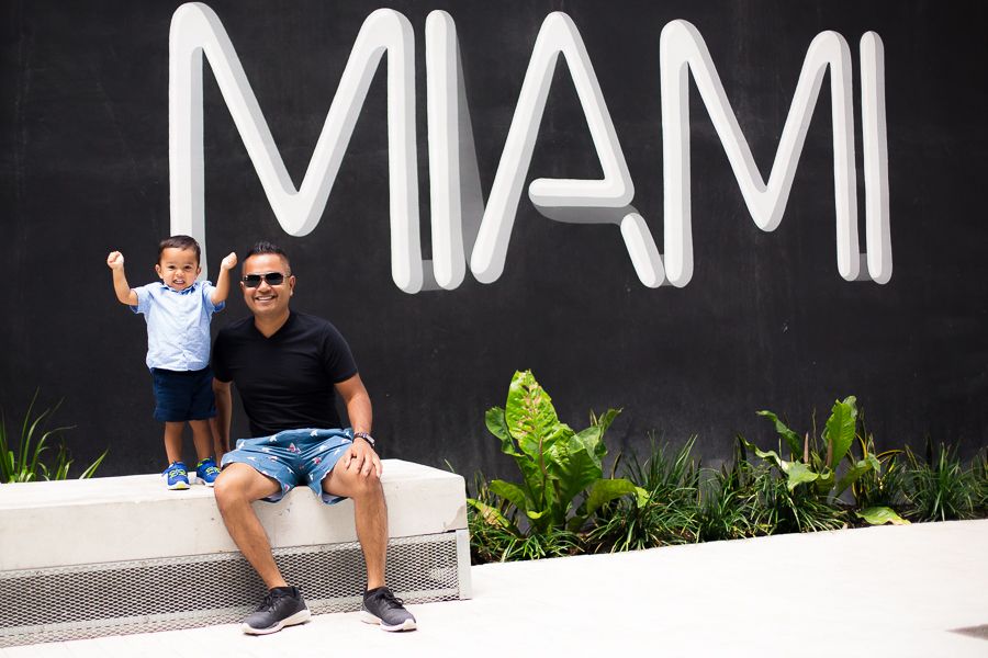 Going on a family vacation with a toddler to South Beach, Miami