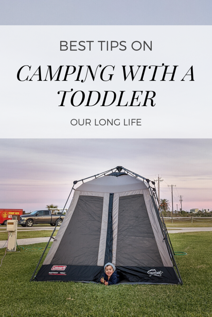 Tips on Camping with a Toddler in Matagorda, TX less than 2 hour drive from Houston - Going Tent Camping, Fishing, Crabbing, To the Beach all with a 2 year old