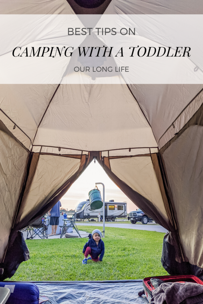 Tips on Camping with a Toddler in Matagorda, TX less than 2 hour drive from Houston - Going Tent Camping, Fishing, Crabbing, To the Beach all with a 2 year old