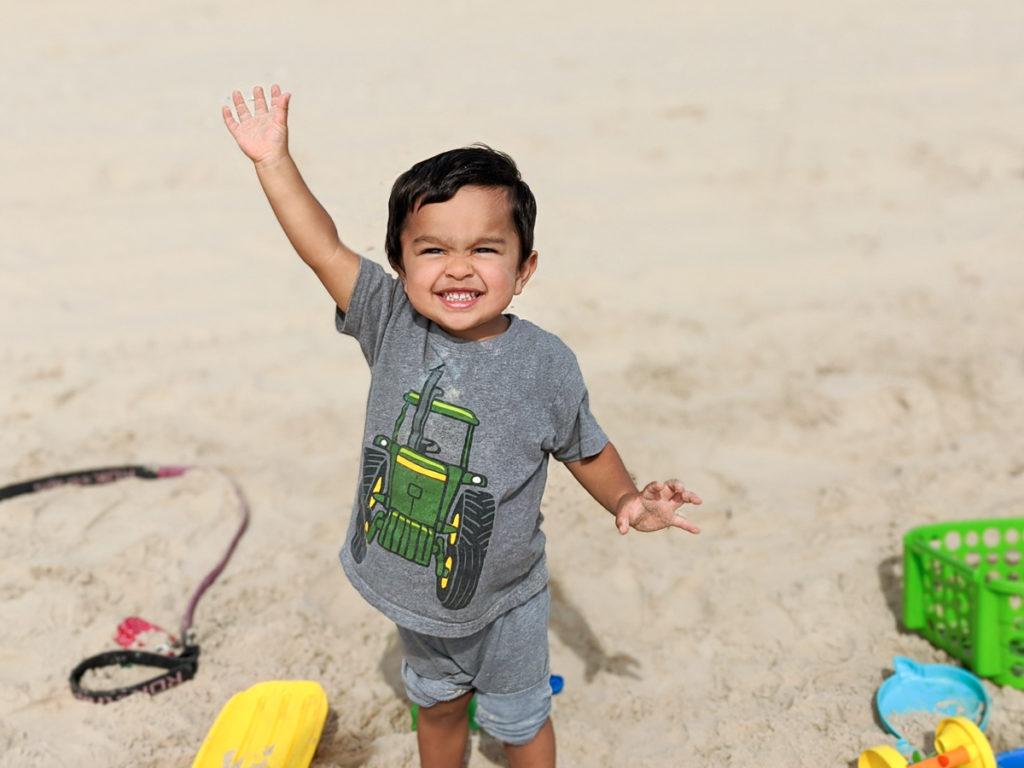 Tips on Camping with a Toddler in Matagorda, TX less than 2 hour drive from Houston - Going Tent Camping, Fishing, Crabbing, To the Beach all with a 2 year old