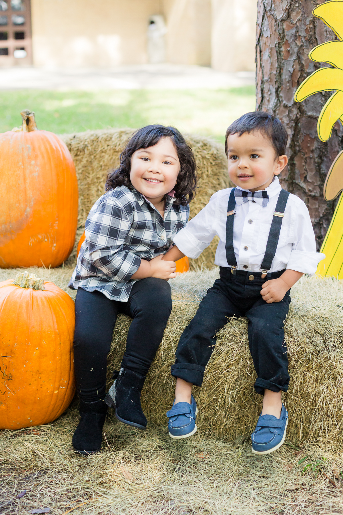 Black and white toddler outfit ideas - boy and girl