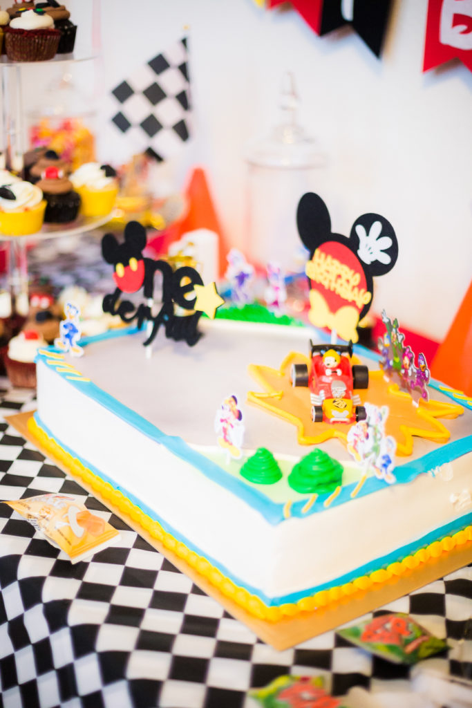 Disney Junior Jr Mickey Mouse Roadster Racers First Birthday Party