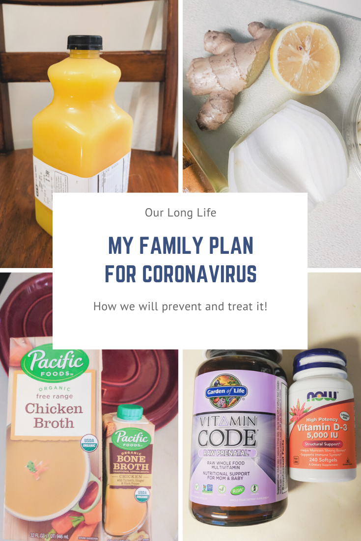 How our Family plans to prevent and treat Corona virus if it becomes widespread in the United States. How we would treat a toddler for Coronavirus.