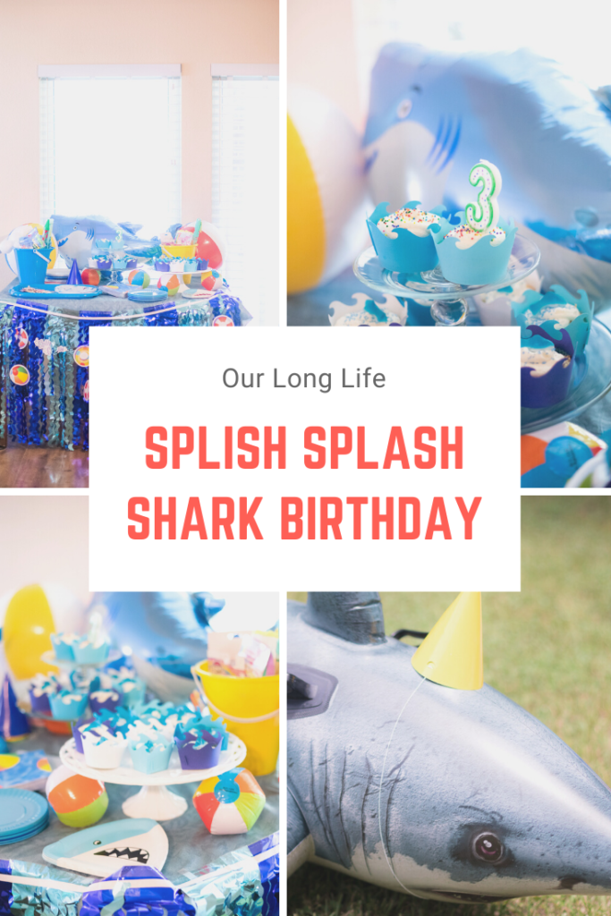 Splish Splash Toddler 3rd Birthday Party in confinement