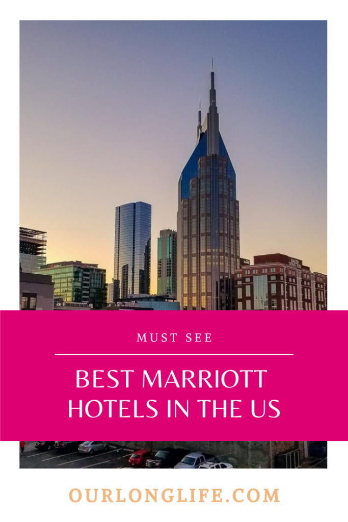 Best Marriott Hotels in the United States for Point Redemptions