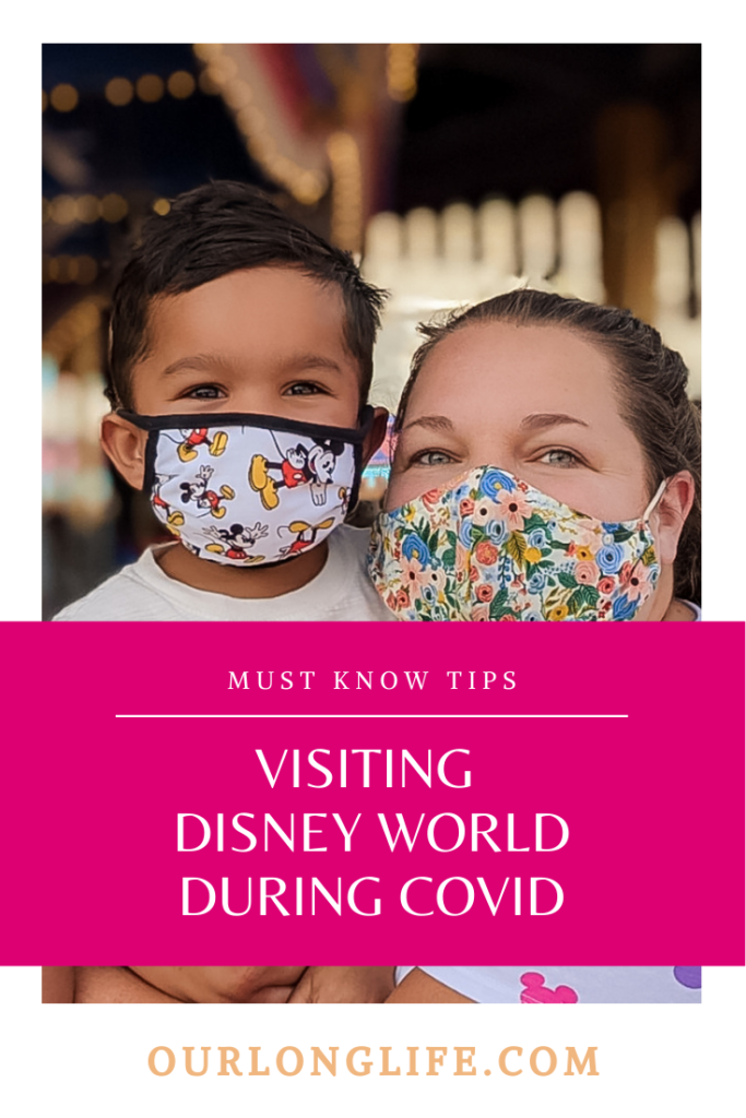 Visiting Walt Disney World during the COVID Coronavirus Pandemic Mask order with your family and a toddler | Our Long Life