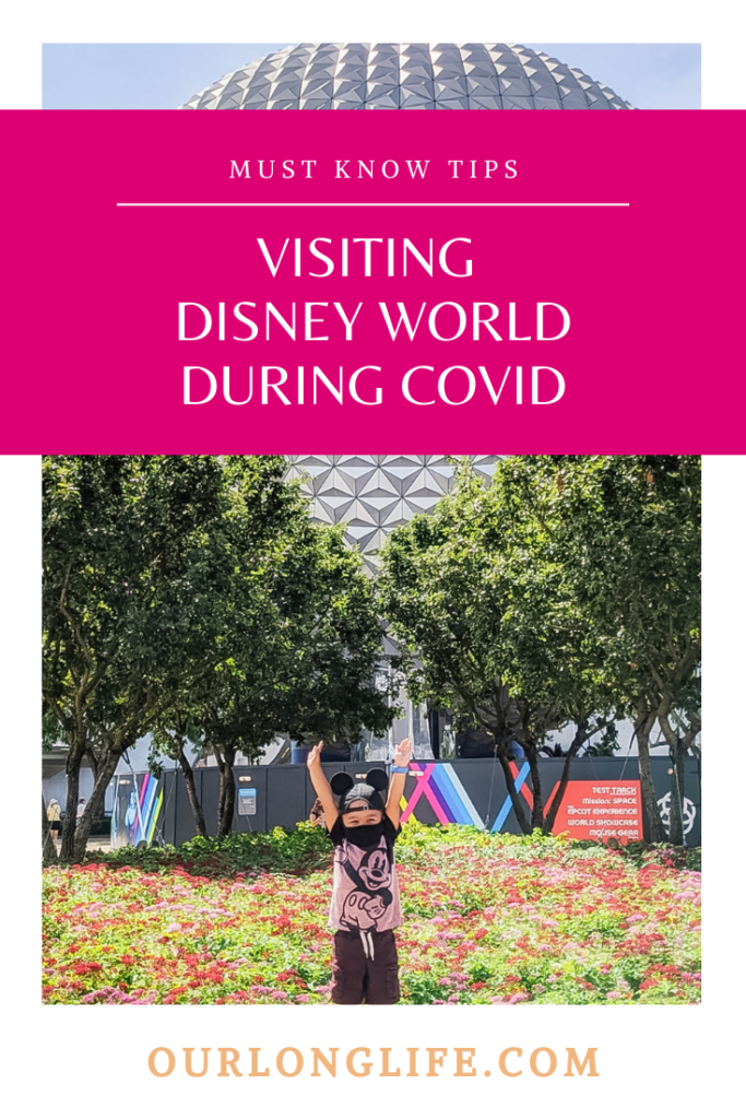 Visiting Walt Disney World during the COVID Coronavirus Pandemic Mask order with your family and a toddler | Our Long Life