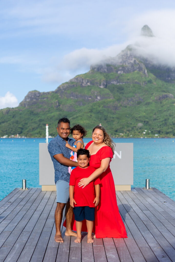 Family Vacation at Westin Bora Bora booked on points