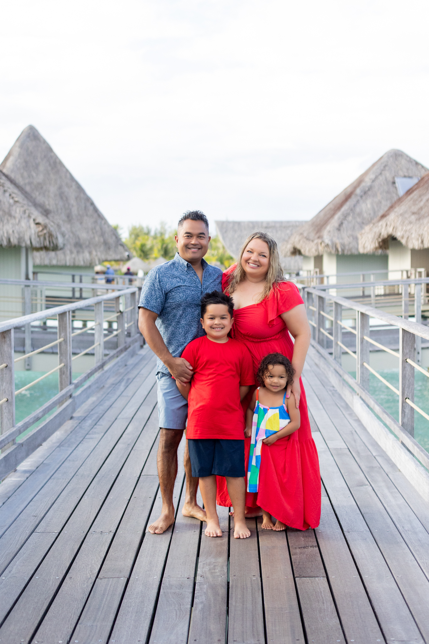 Family Vacation at Westin Bora Bora booked on points